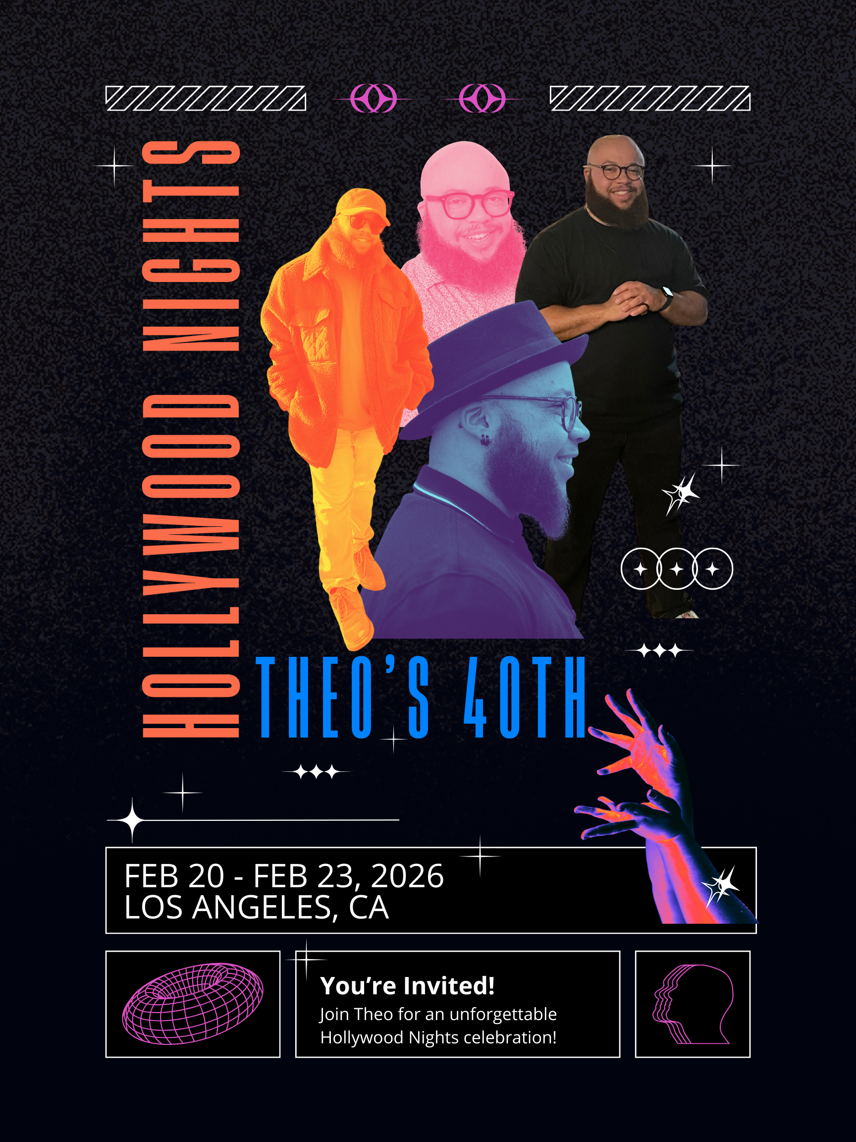 Theo's 40th — Hollywood Nights